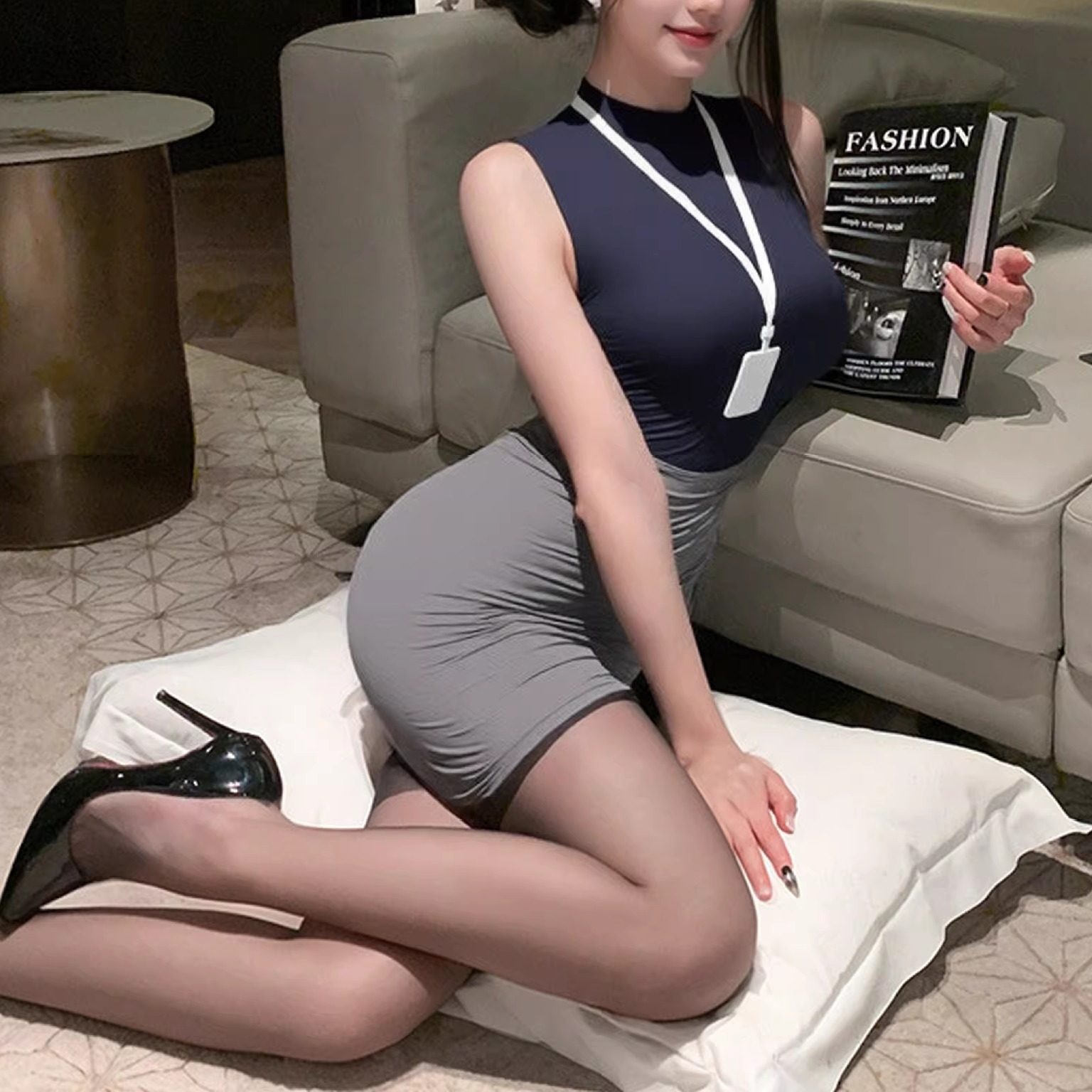 2026情趣纯欲御姐OL秘书装cosplay办公室角色扮演辣妹制服包臀裙