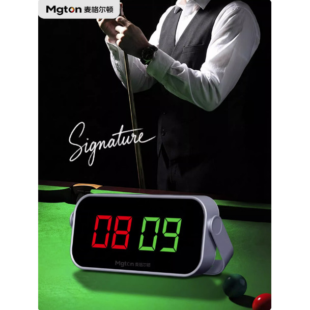 麦格尔顿台球电子记分牌led记分器台球厅桌球篮球比赛计分牌无线