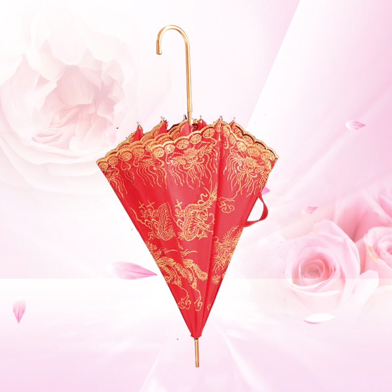 雨伞婚庆装饰折叠结婚用品红伞新婚新娘大红两用婚嫁长柄创意婚礼|ruв категории начало ежедневно, зонтик/дождь/дождь/водостойкость, зонтик - от Buy2taobao.com для оказания профессиональной услуги покупки агента Taobao