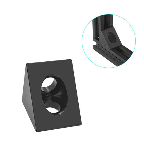 三角固定铝块3D打印机配件