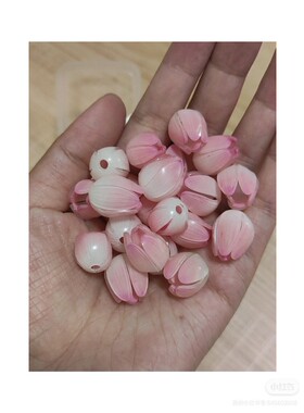 热缩片半成品手工DIY郁金香夜灯配件小红书爆款定制树脂diy材料