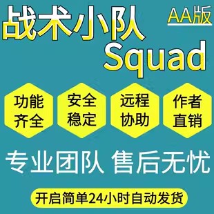 战术小队squad丝瓜/辅助科技/魔术子弹/灵魂出窍/金铲铲秒挖兵 电玩/配件/游戏/攻略 STEAM 原图主图