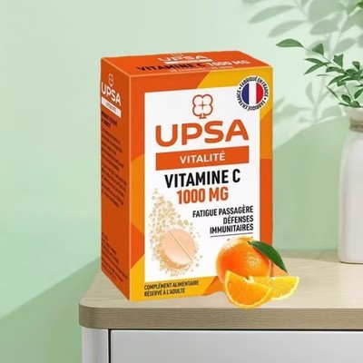 法国进口UPSAVC橙味泡腾片