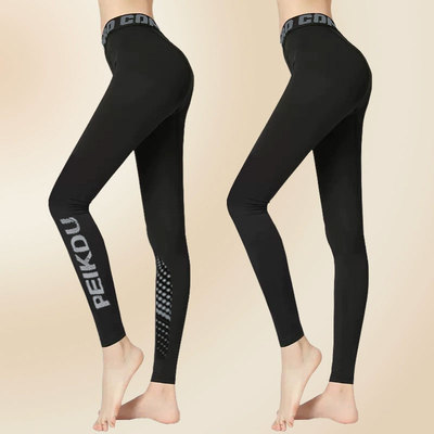 瑜伽裤紧身裤中腰吸汗速干