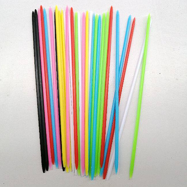 플라스틱 게임 스틱 따기 스틱 다채로운 어린이 향수 교육 장난감 부모-자식 대화 형 던지는 스틱 따기 대나무 스틱 보드 게임