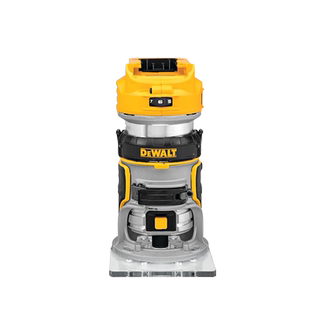 得伟锂电修边机DCW600B多功能开槽机木工DIY雕刻机倒装调速