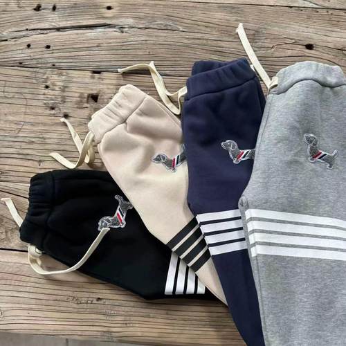 2024秋冬新款儿童加绒卫裤