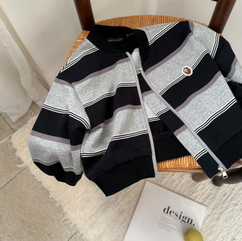 韩版洋气外套春秋薄款拉链夹克