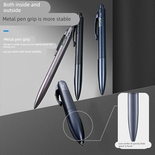 TANOCI塔诺塞TGB-75首发纪念款金属笔握低阻尼学生考试用速干0.5