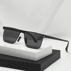 钢皮偏光太阳镜男新款潮流撕膜镜片司机开车驾驶墨镜防紫外线眼镜