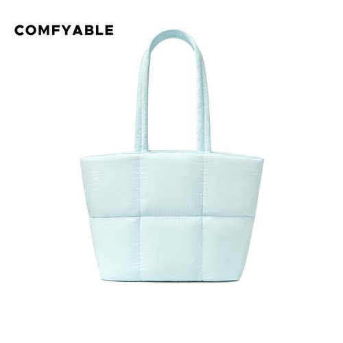 Comfyable电脑托特包适用MacBookAir/Pro/Neo14寸笔记本 中号蓝色