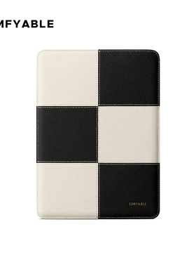 Comfyable苹果电脑内胆包真皮适用MacbookAirM4/M3/M2/M1保护套13英寸笔记本电脑包拼接