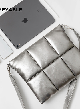 Comfyable苹果电脑包内胆包适用14寸MacBookProM4保护套13寸MacBookAirM3/M2/M1笔记本斜挎包磁吸枕头包