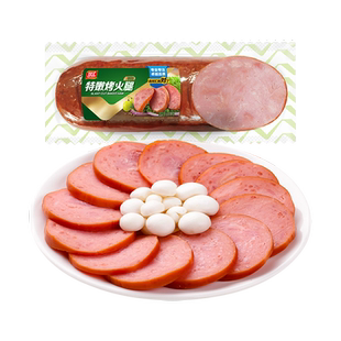 双汇斜切特嫩烤火腿260g整箱批发泡面搭档炒菜用肉香肠官方旗舰店