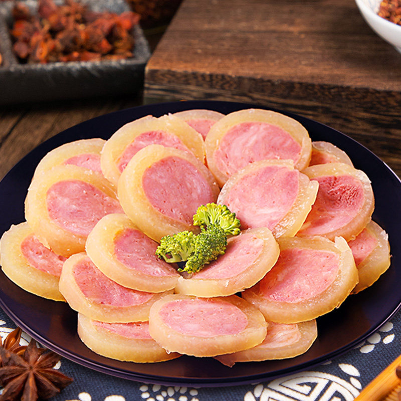 双汇金品肘花蒸煮火腿250g*3支水晶猪皮火腿肠煎烤炒菜肉肠旗舰店,粮油调味/速食/干货/烘焙,香肠/腊肠/烤肠,淘宝优惠券,粉丝福利购,淘宝优惠卷