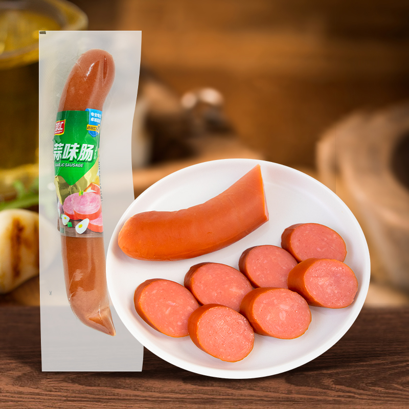 双汇蒜味肠190g蒜蓉香肠袋装