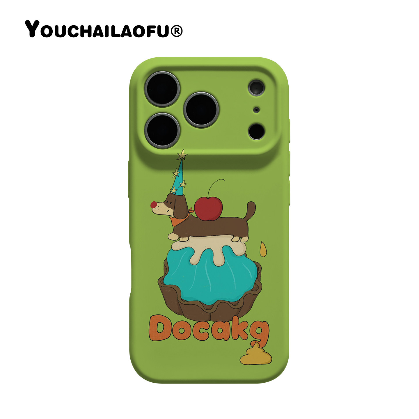 ins美式复古小狗蛋糕适用iphone17promax手机壳搞怪卡通苹果16可爱15pro星星帽腊肠狗14全包磨砂软壳13保护套,3C数码配件,手机保护套/壳,淘宝优惠券,粉丝福利购,淘宝优惠卷