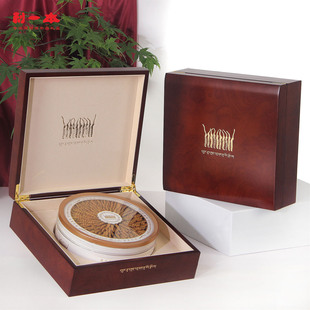 利一本高档冬虫夏草包装盒木盒虫草礼盒空盒干虫草包装礼品盒定制