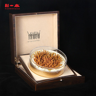 利一本虫草包装盒木盒燕窝礼盒冬虫夏草礼品盒空盒燕窝包装盒定制