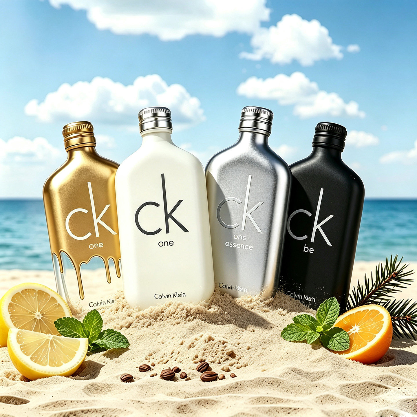 ck one ck be炫金精粹众我中性男女士淡香水50 100ml清新持久留香