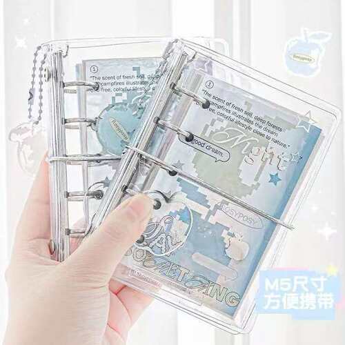 RosyPosy柔设活页手帐本m5笔记本高颜值日记本便携活页本痛本迷你