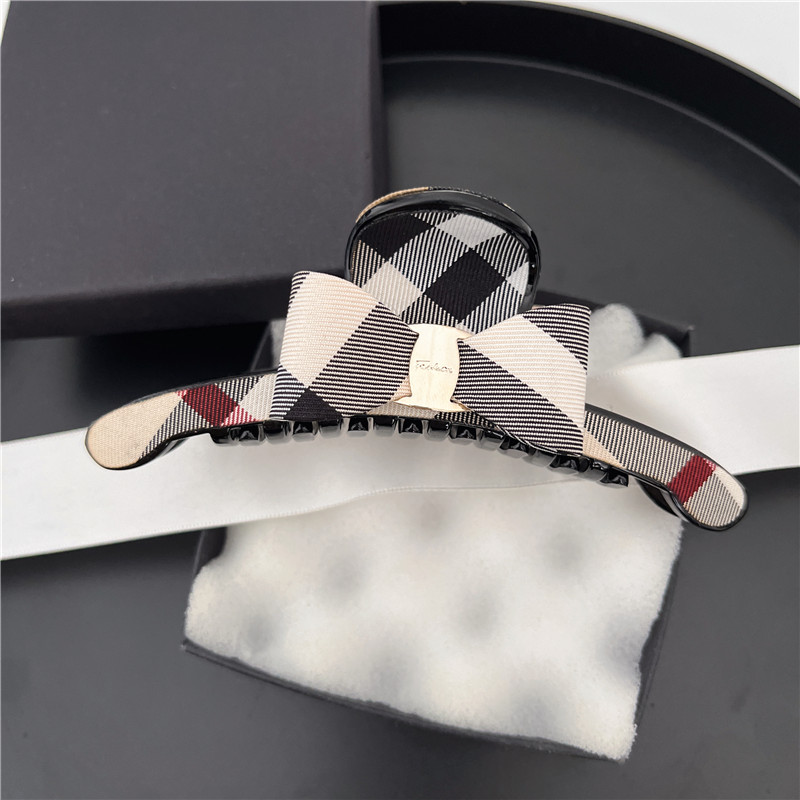 发夹抓夹大号韩国简约蝴蝶结发卡