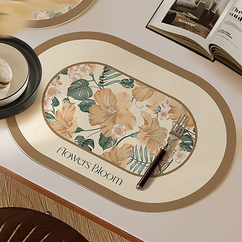 隔热垫防烫餐垫高级感北欧风防水防油餐桌垫家用餐具垫餐布垫碗垫,居家布艺,餐垫,淘宝优惠券,粉丝福利购,淘宝优惠卷