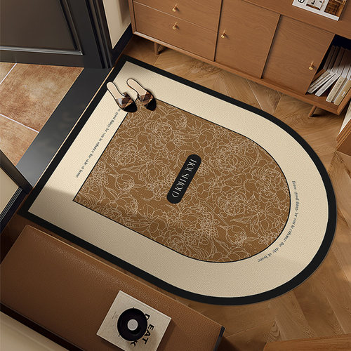 淘梦空间可擦洗可裁剪皮革地垫