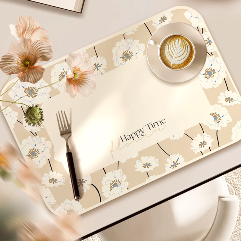 隔热垫防烫餐垫高级感北欧风防水防油餐桌垫家用餐具垫餐布垫碗垫,居家布艺,餐垫,淘宝优惠券,粉丝福利购,淘宝优惠卷