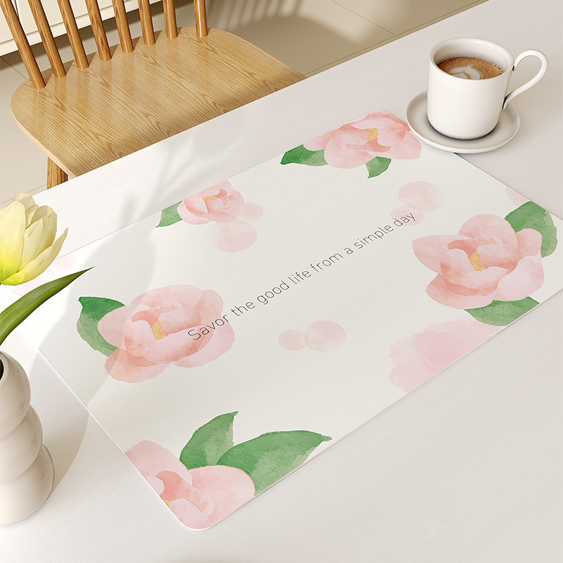 隔热垫防烫餐垫高级感ins风防水防油餐桌垫家用餐具垫餐布垫碗垫,居家布艺,餐垫,淘宝优惠券,粉丝福利购,淘宝优惠卷