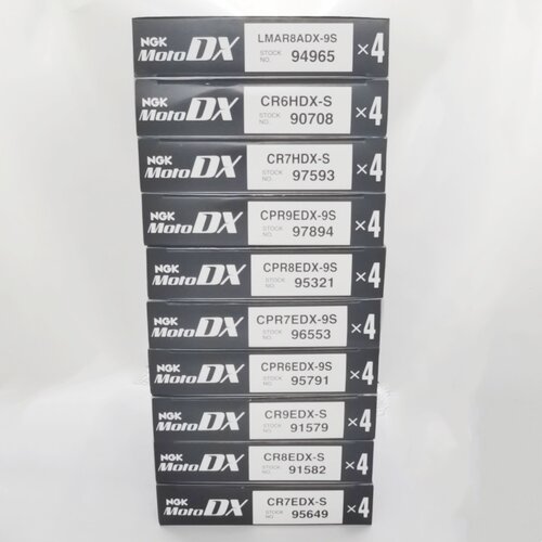 NGK摩托车钌金火花塞CR7EDX-9S CR8EDX-S CR9EDX-S LMAR8ADX-9S