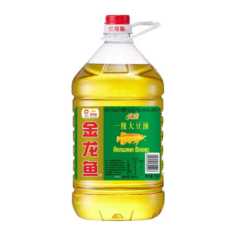 江浙沪金龙鱼一级大豆油5L单桶食用油色拉油大桶家用饭店炒菜,粮油调味/速食/干货/烘焙,大豆油,淘宝优惠券,粉丝福利购,淘宝优惠卷