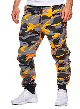 Men's mid waist plus size sports jogging pants