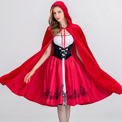 Dress up Little Red Riding Hood Performance Dress for