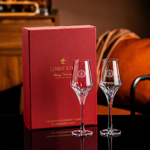 路易十三光之礼赞水晶玻璃干邑酒杯白兰地高脚威士忌闻香杯品鉴杯