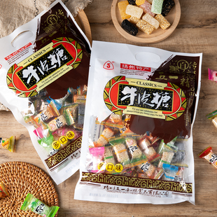 五一牛皮糖什锦牛皮糖多口味扬州特产传统糖果袋装混合口味400g