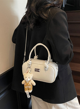 高级感气质2025新款韩版夏款小众单肩手提包包女时尚休闲简约包包
