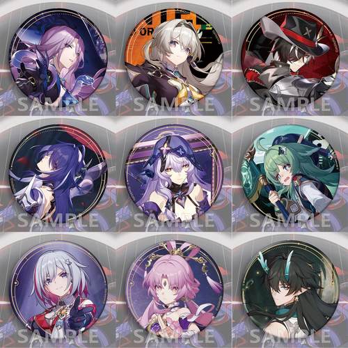 崩坏星穹铁道动漫周边吧唧徽章