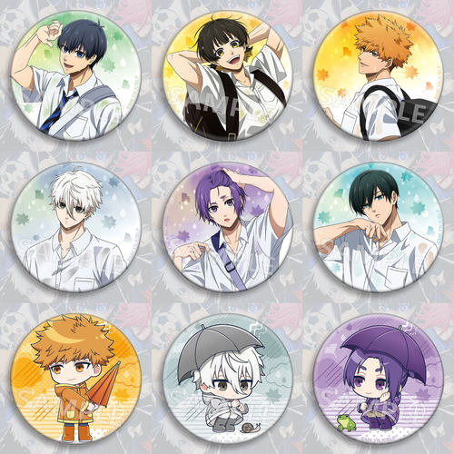 蓝色监狱吧唧谷子挂件徽章胸针