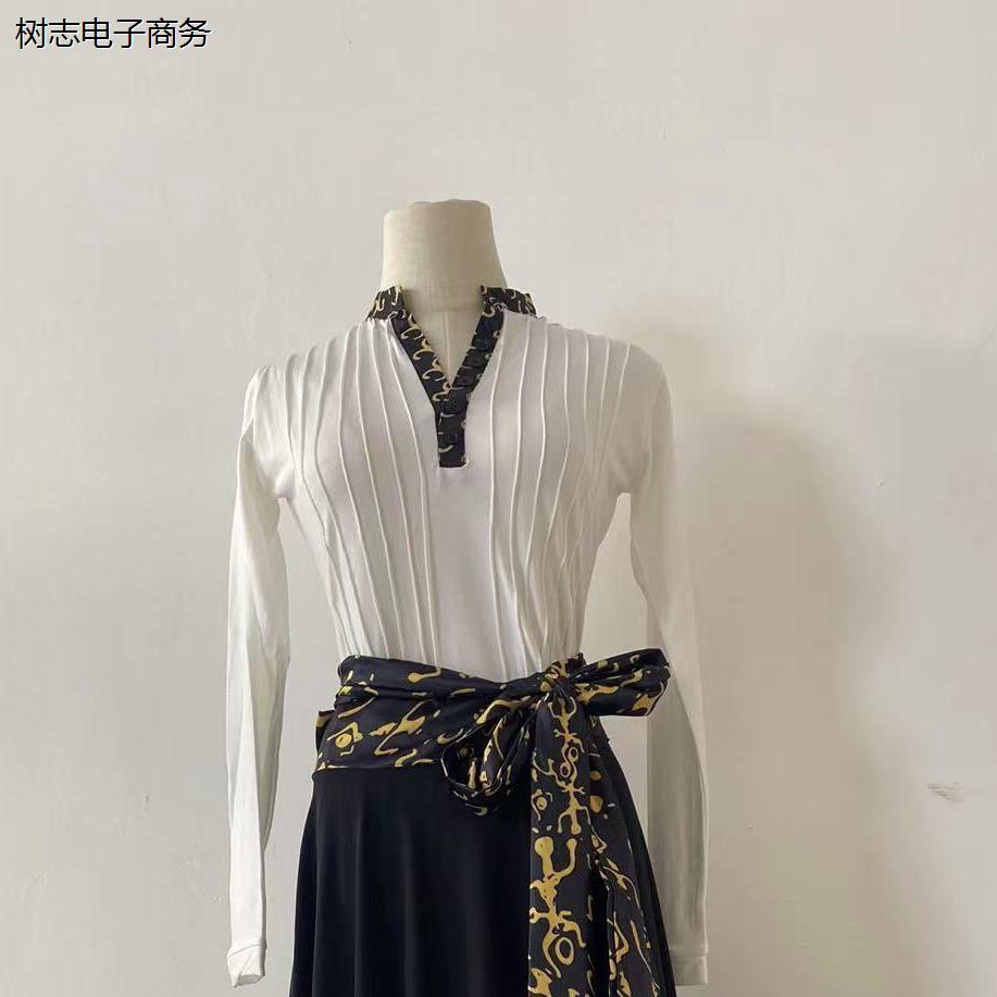 绝美蒙古服饰女古典舞蹈服现代民族演出服装女装女族练功藏族彝族
