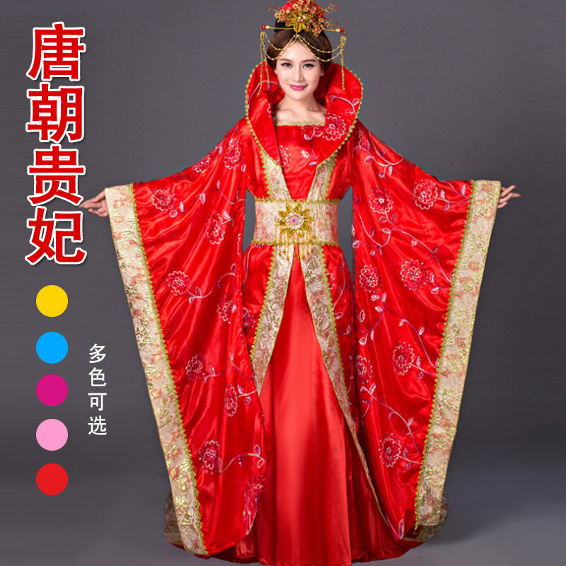新款大拖尾贵妃公主仙女裙影楼