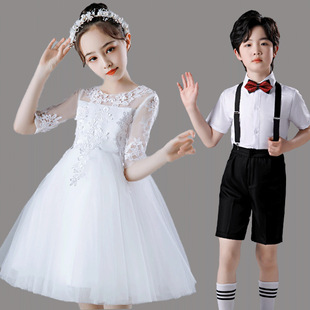 六一儿童合唱表演服幼儿园毕业照班服小学生诗歌朗诵比赛演出服装