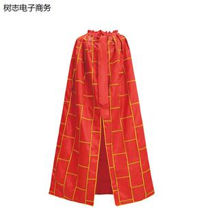 佛像菩萨地藏王祖师公袈裟披风红色斗篷披肩衣服厂家直销可订