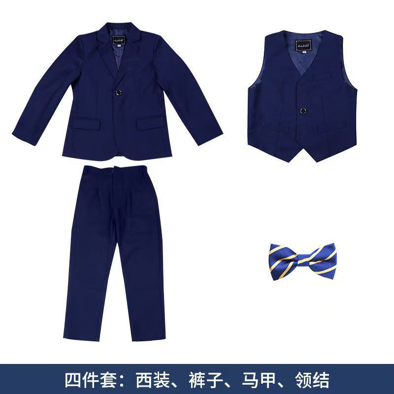 儿童礼服男小孩男童西装套装花童