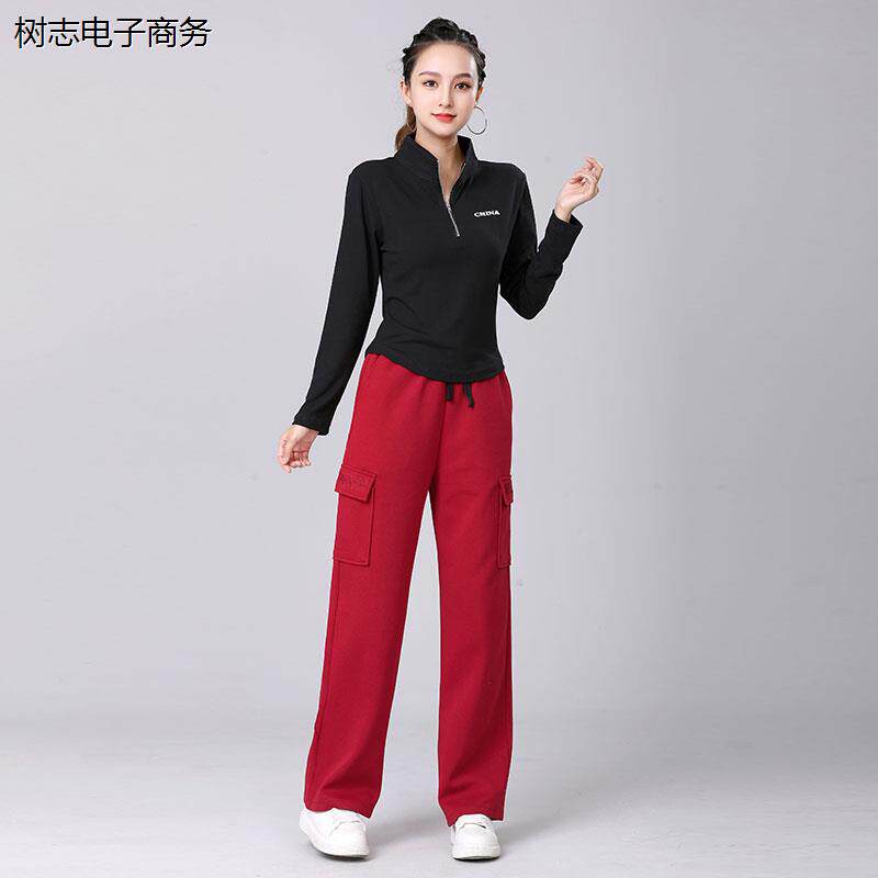 健身广场舞服装运动套装