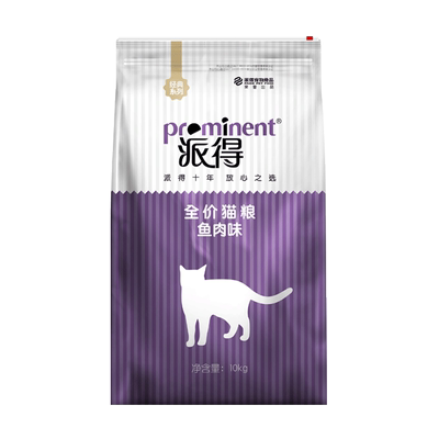 派得猫粮10kg鱼肉味流浪猫20斤