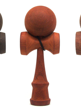 红花梨木剑球 出口专业樱桃木kendama 比赛级技巧球玩具 红木剑玉