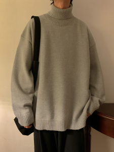 可二开纯色高领毛衣TM112 特P35 控68 加绒TM112JR 特P45 控88，男装针织衫/毛衣，星座608(原A046)