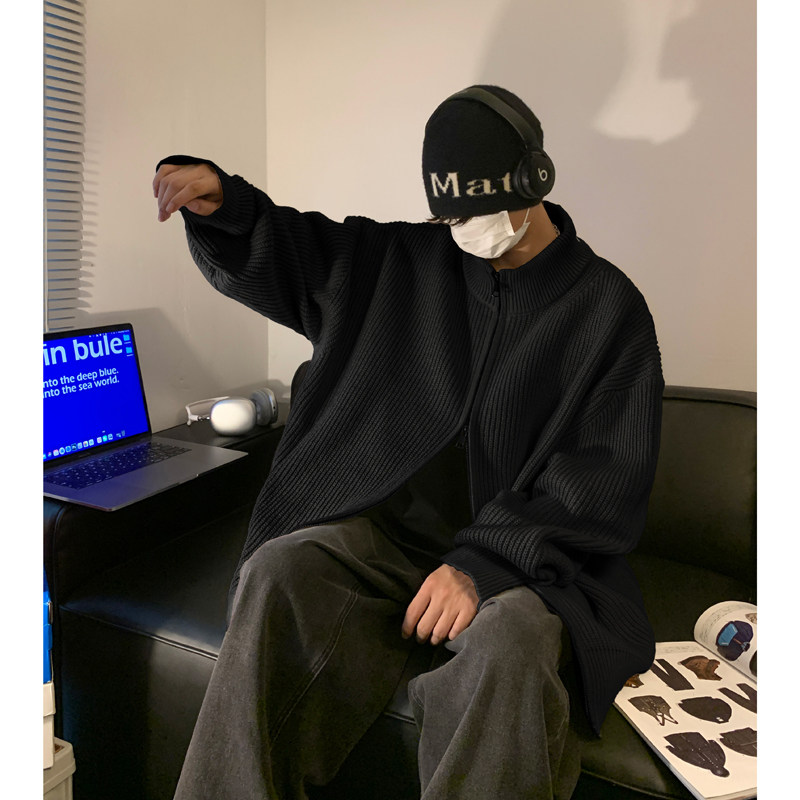 秋冬拉链开衫立领毛衣XZ608-HM246-特P46,男装针织衫/毛衣,星座608(原A046)