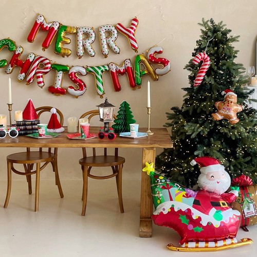 巧克力字母气球背景装饰装扮